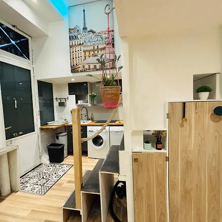 Cozy Loft Near The Marais District Paris