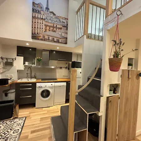 Cozy Loft Near The Marais District Daire *