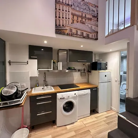 Cozy Loft Near The Marais District Daire