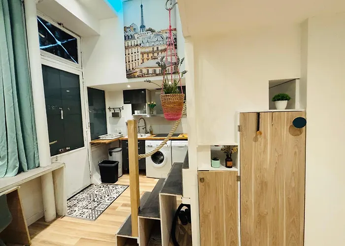 Cozy Loft Near The Marais District Paris