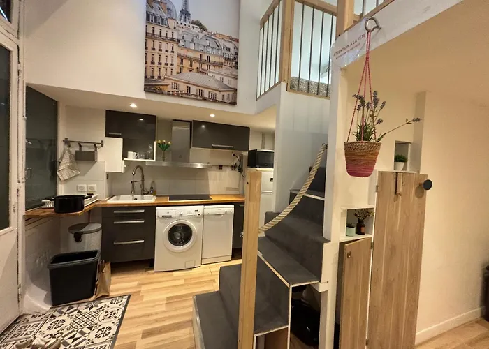 Cozy Loft Near The Marais District Apartamento *