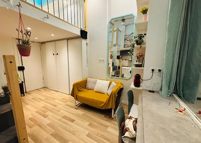 Cozy Loft Near The Marais District Apartamento